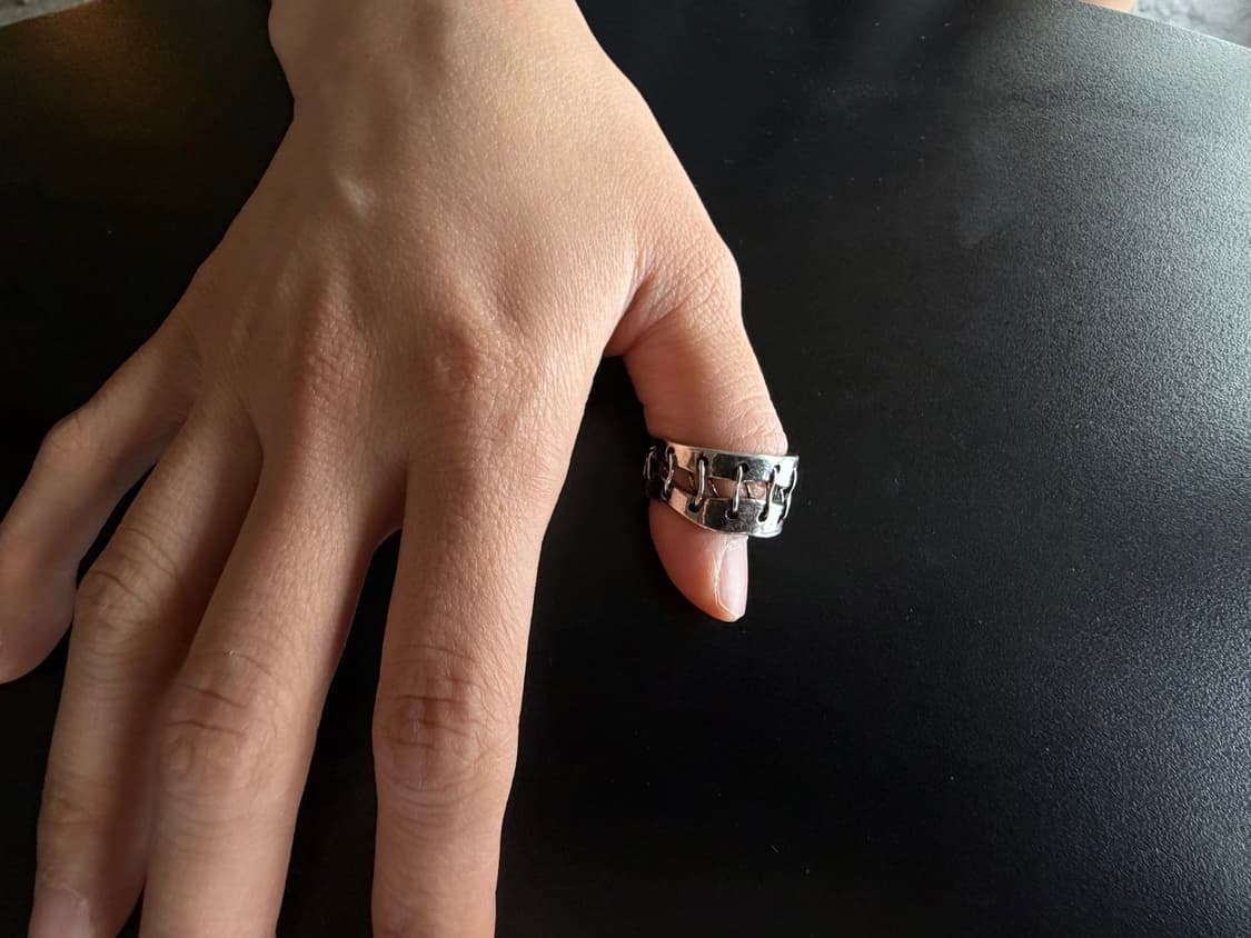 stitch wide ring 상품이미지1