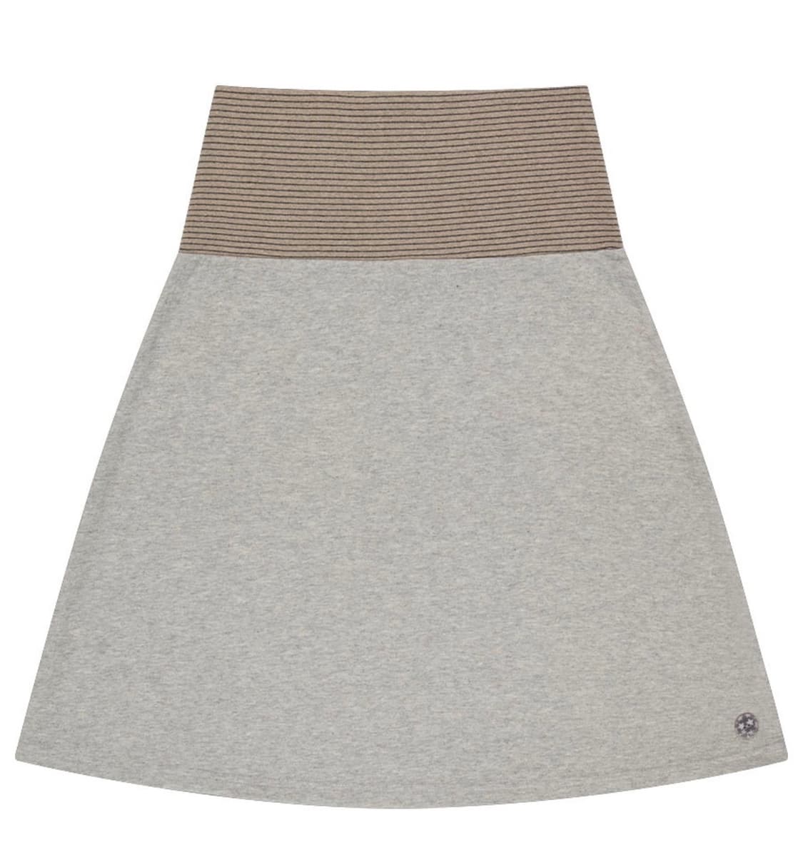 코이세이오 038 STRIPE SKIRT - MELANGE GREY 상품이미지1
