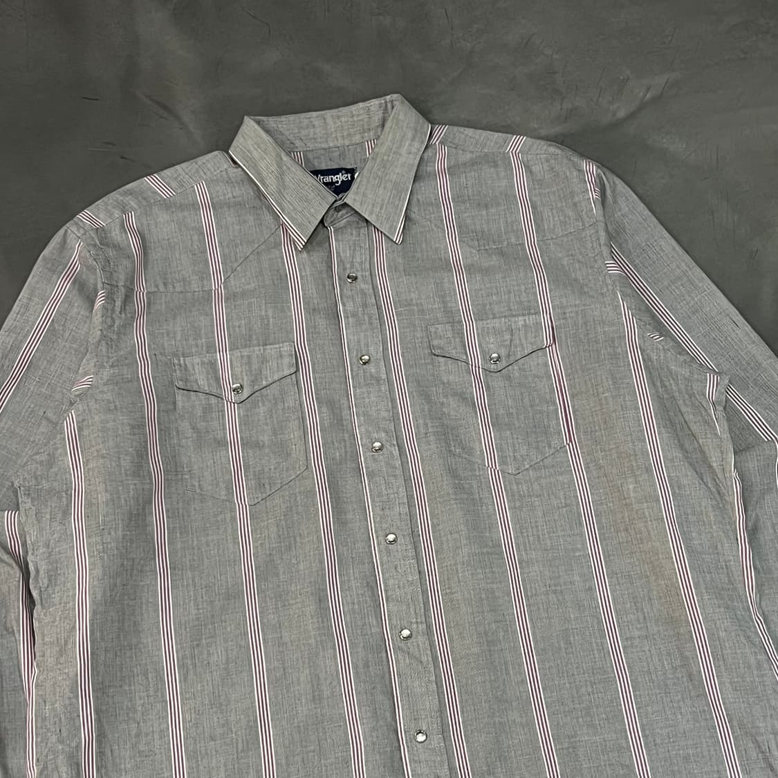 랭글러 스트라이프 웨스턴 셔츠 y16023 상품이미지3