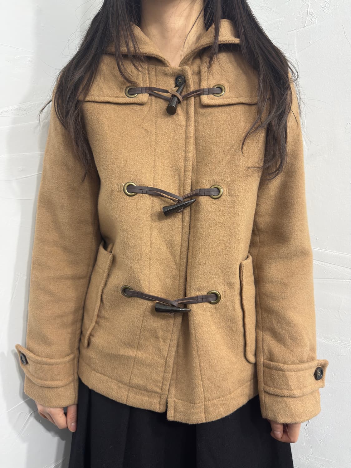 heather duffle hood jacket 상품이미지1