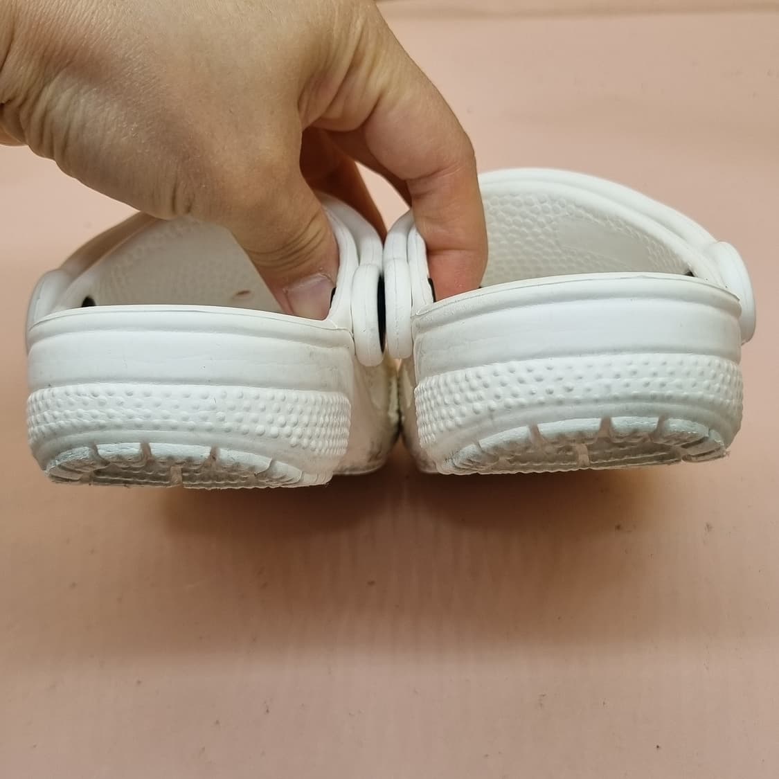 크록스 화이트 아동샌들c9 155  상품이미지4