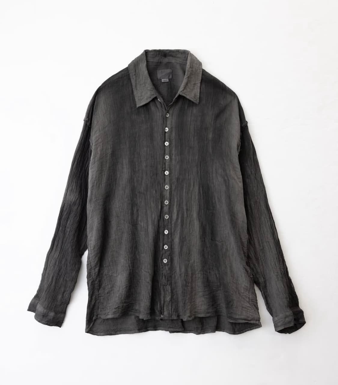 유스 x Yusu ink dyed buttoned shirt 상품이미지3
