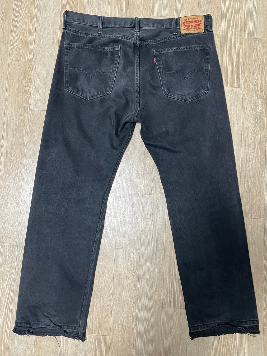 리바이스505 흑청 38 상품이미지2
