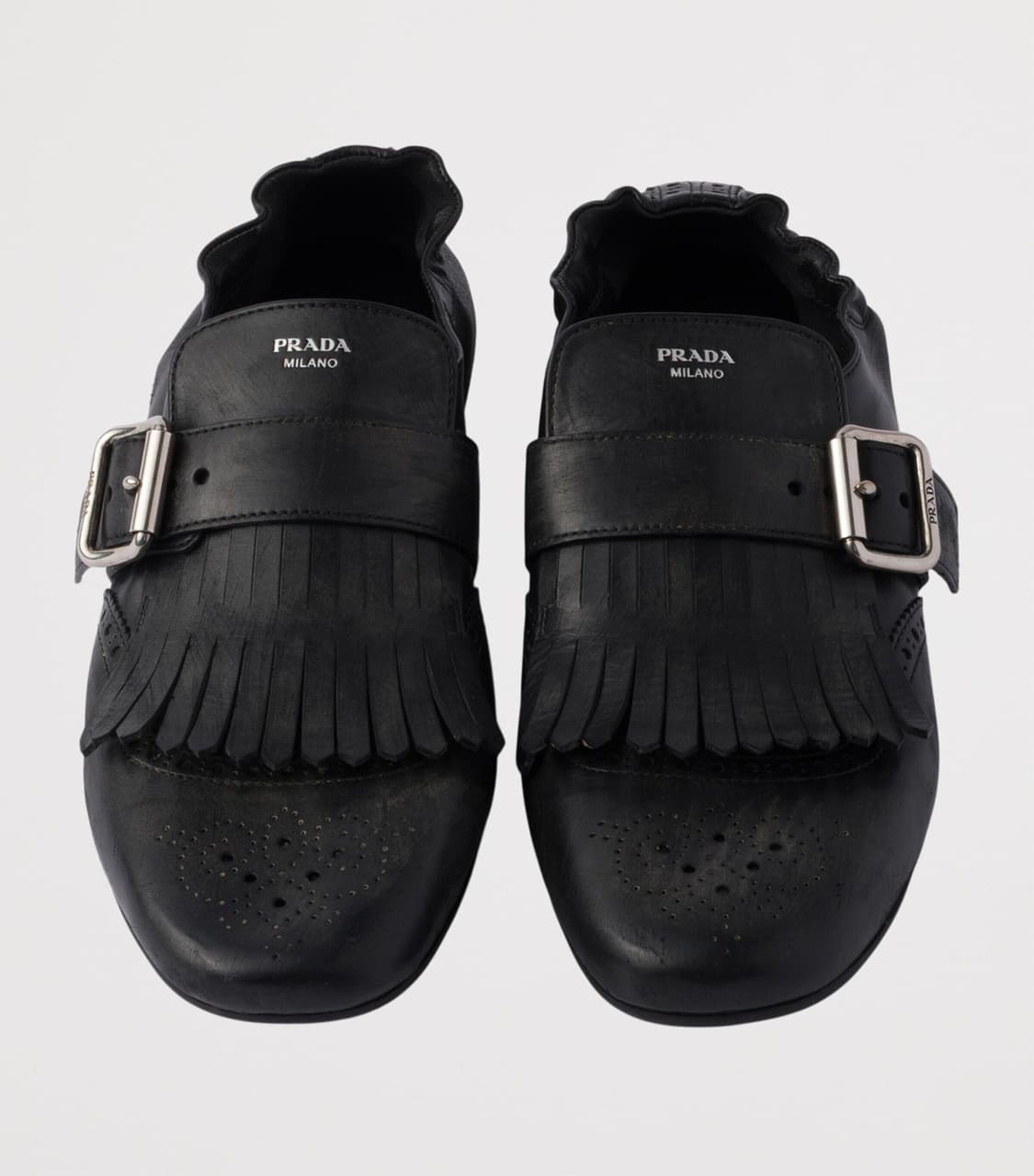 프라다 셔플 프린지 몽크 로퍼 8사이즈 상품이미지2