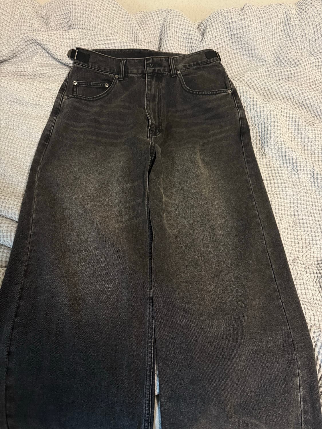 (2)폴리테루 고시마데님 워시드블랙002 상품이미지2