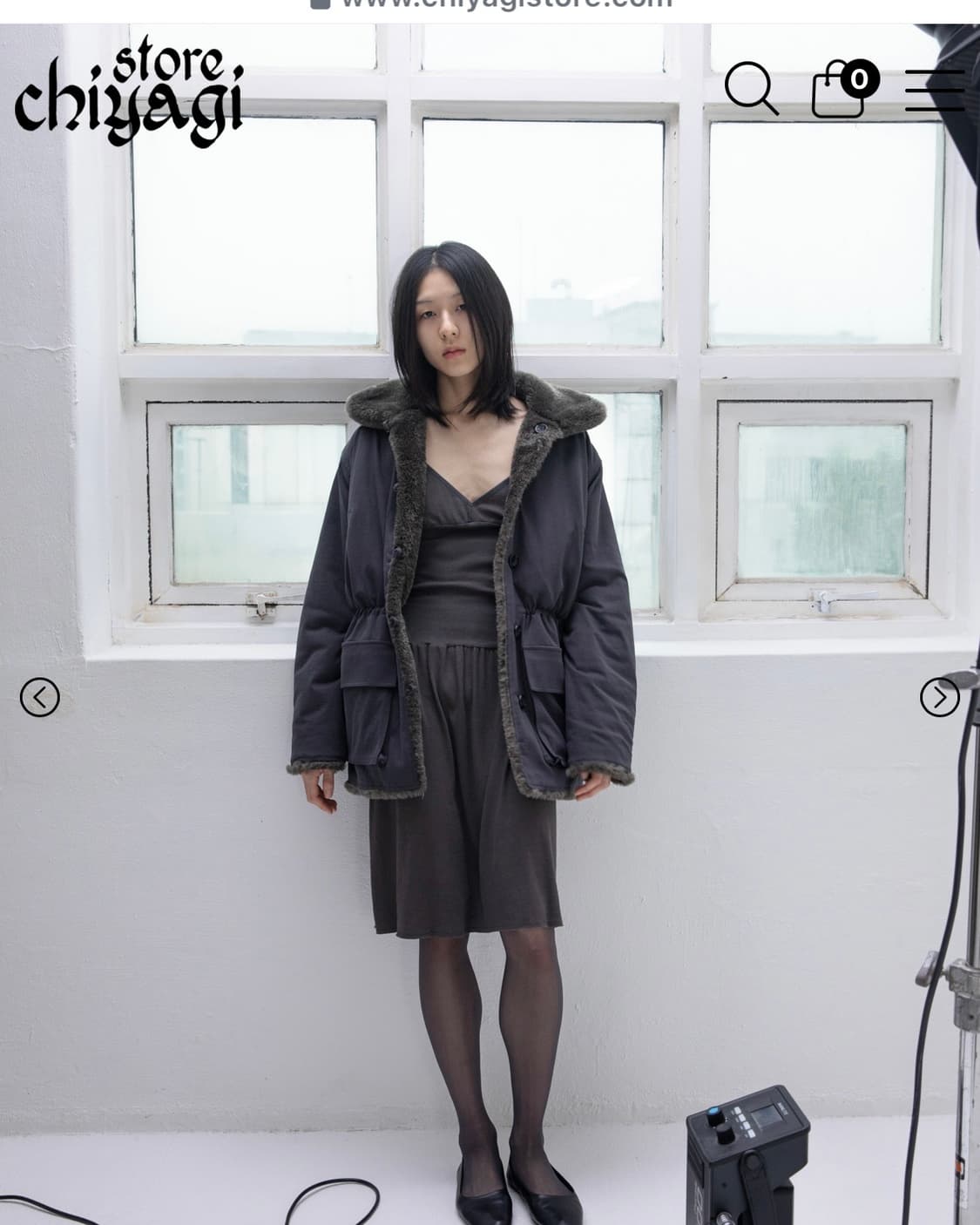 Amabe , Reversible Fur Field Jacket 상품이미지5