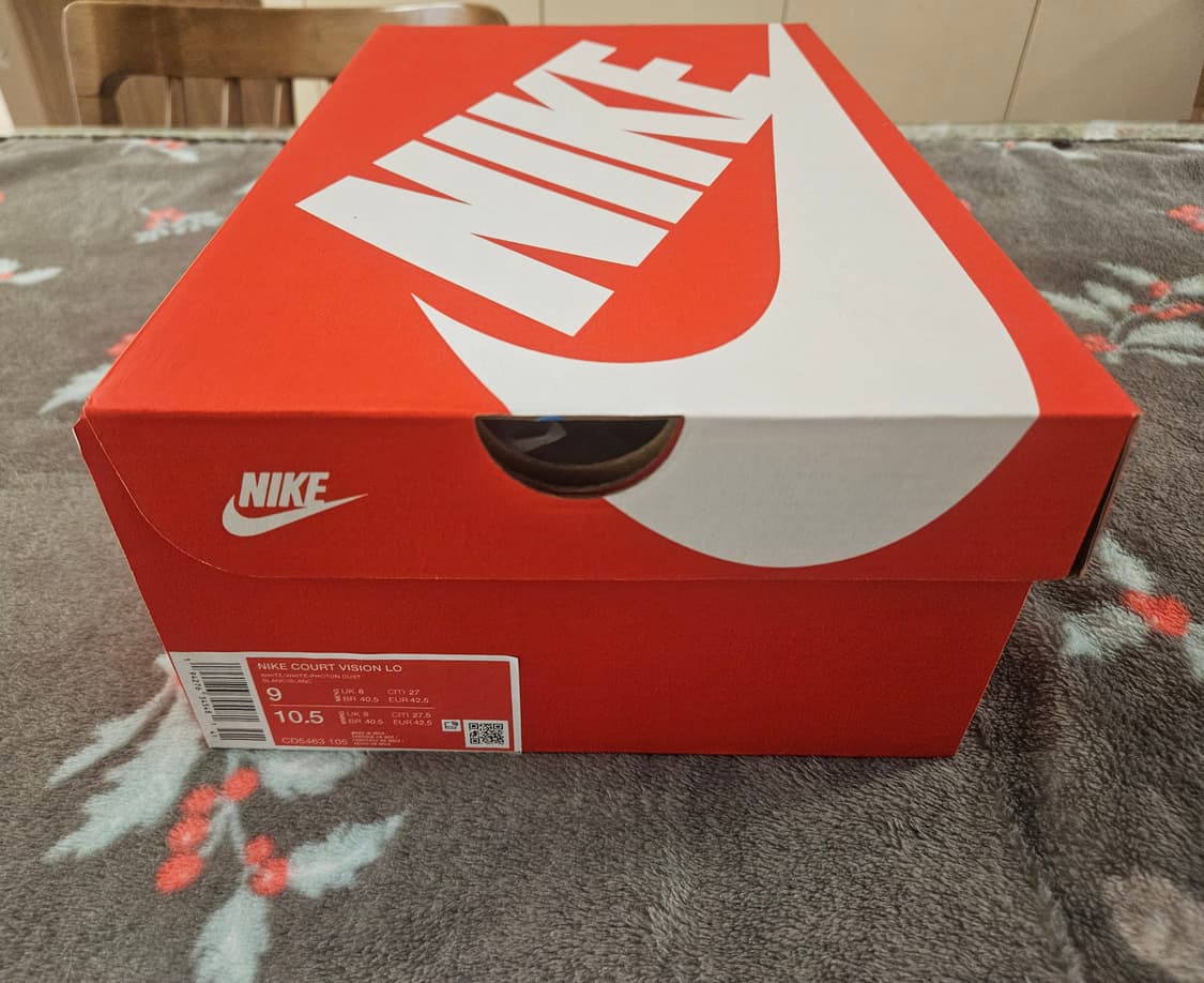 [270]새제품 나이키 코트비전 로우 화이트 검솔 상품이미지3