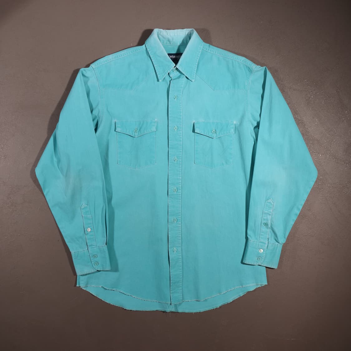 90s 랭글러 헤비코튼 웨스턴셔츠 상품이미지1