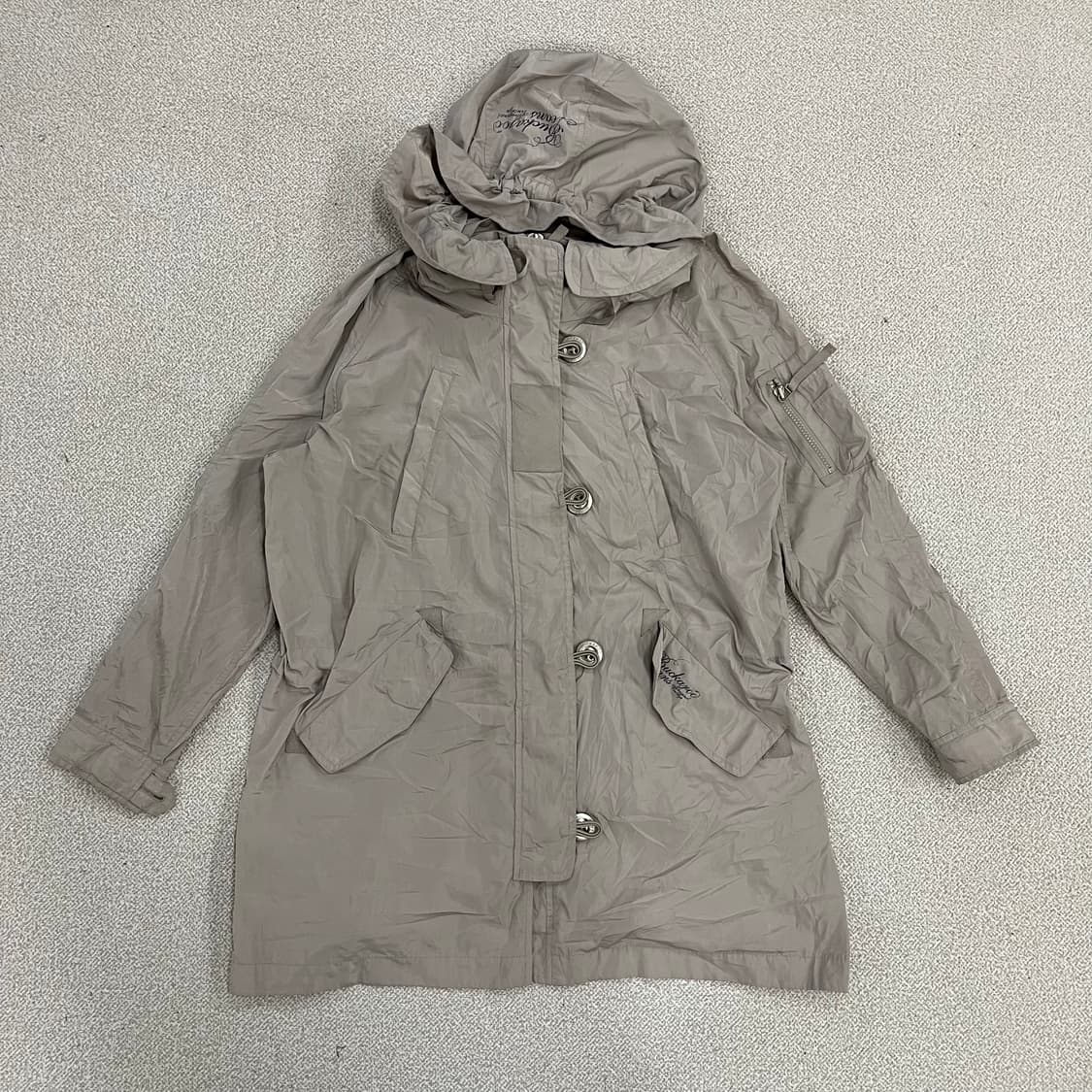 F 버커루 밀리터리 후드 바람막이 자켓 0210M 상품이미지1