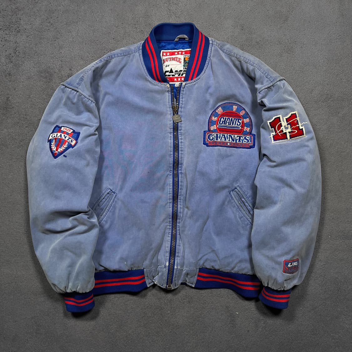 90's NUTMEG 뉴욕 자이언츠 올드스쿨 스타디움 자켓 상품이미지1