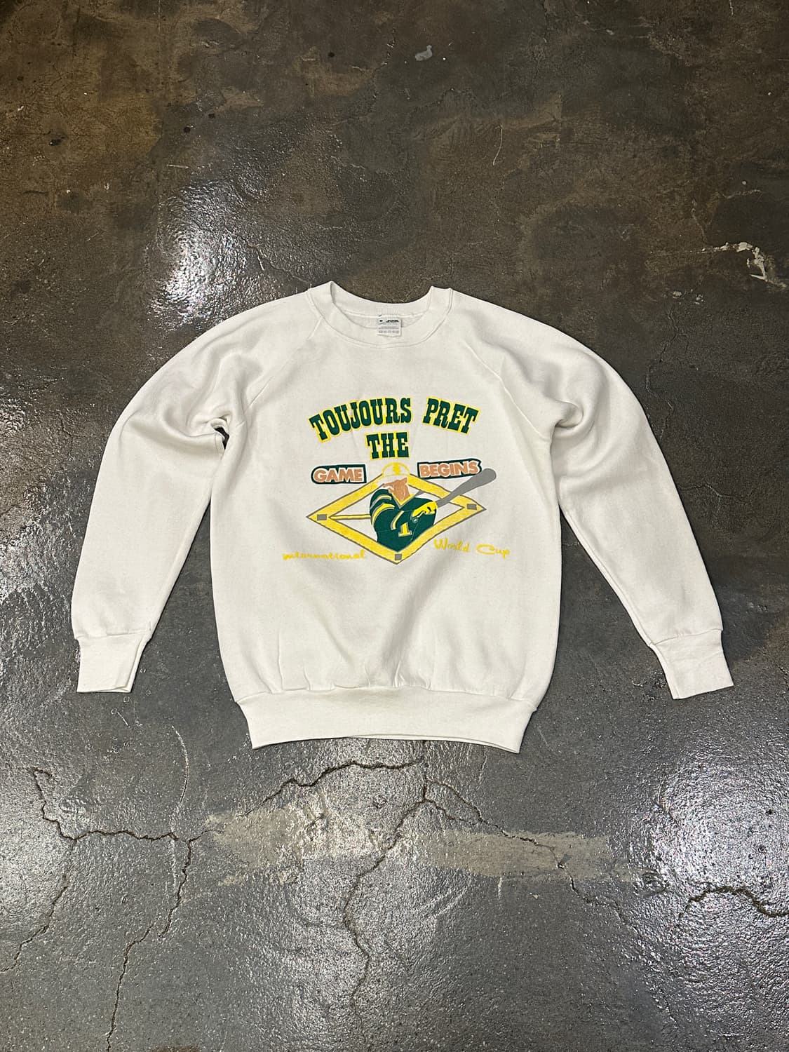 90s 50/50 USA 프룻오브더룸 맨투맨 M 상품이미지1