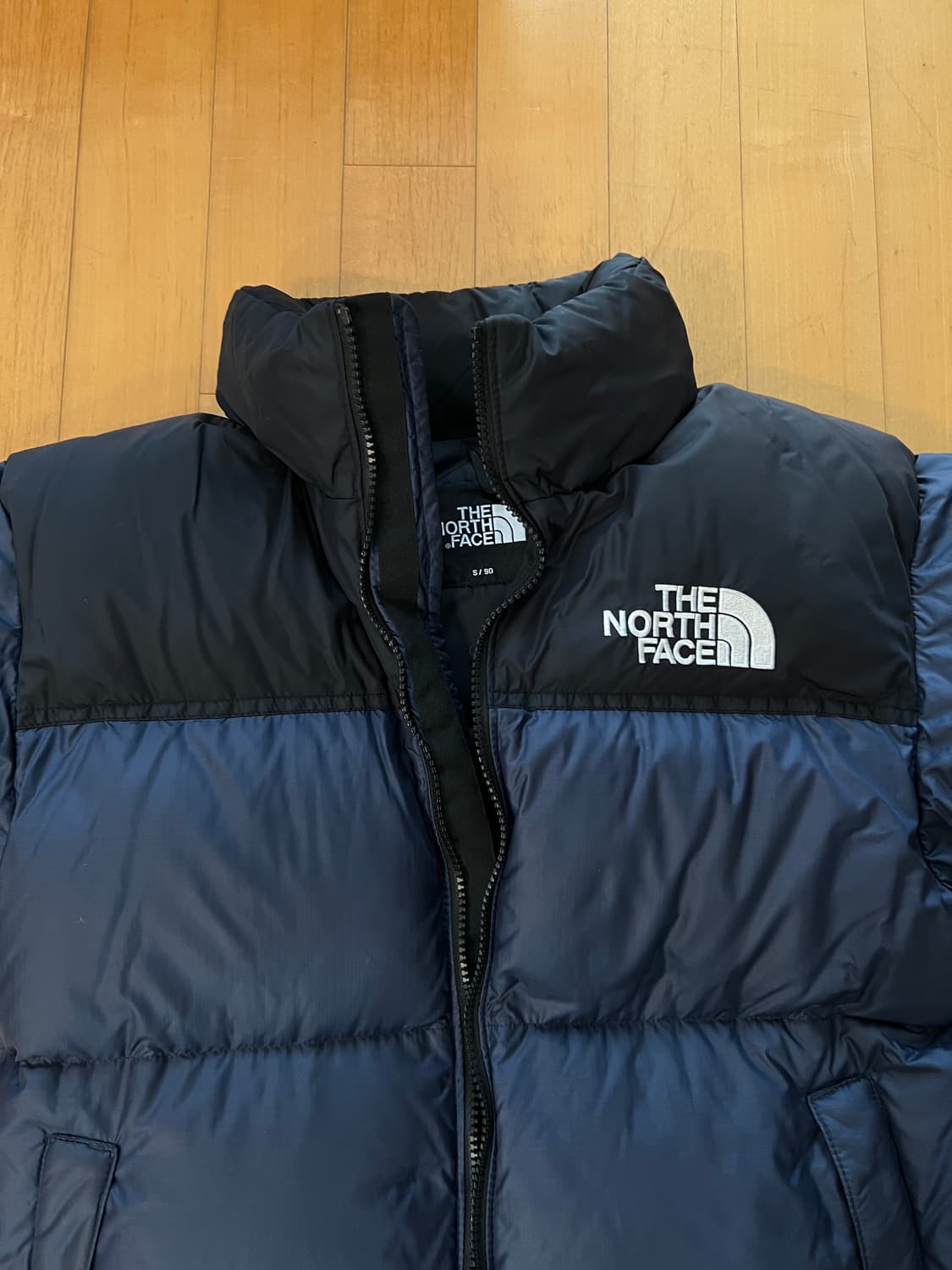 노스페이스 눕시 패딩 네이비 S(90) 상품이미지1
