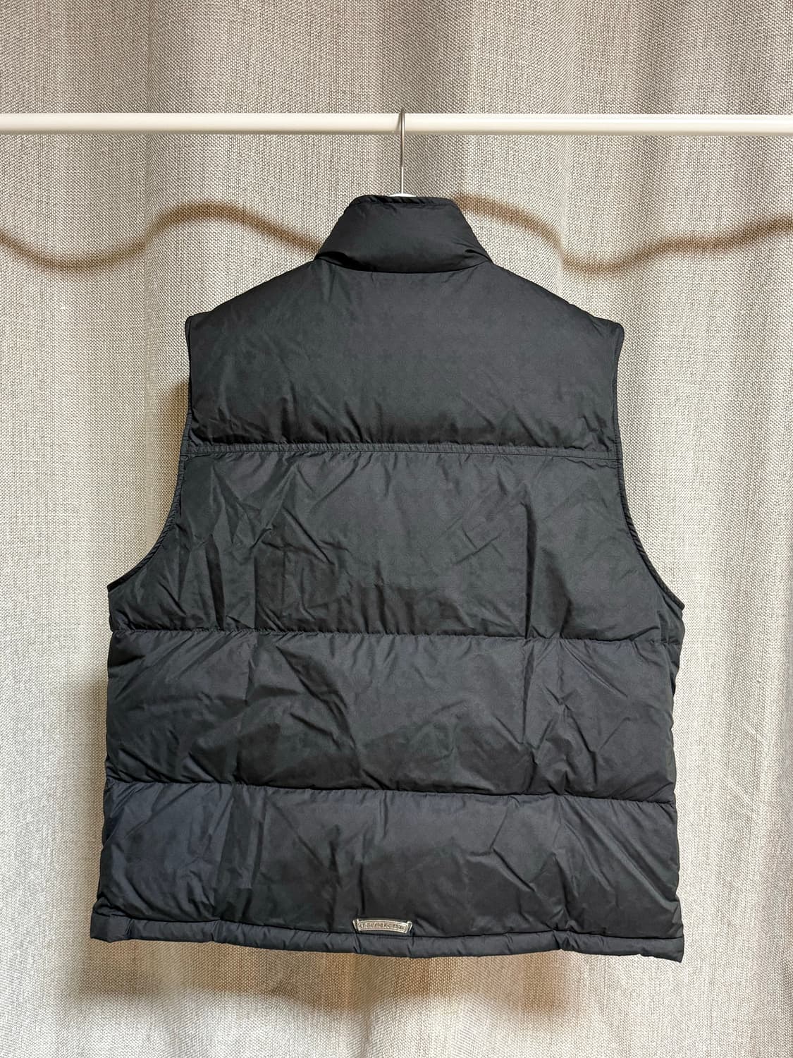 [M] 크롬하츠 스티프 V2 다운 베스트 블랙 Stiff 패딩 조끼 상품이미지2