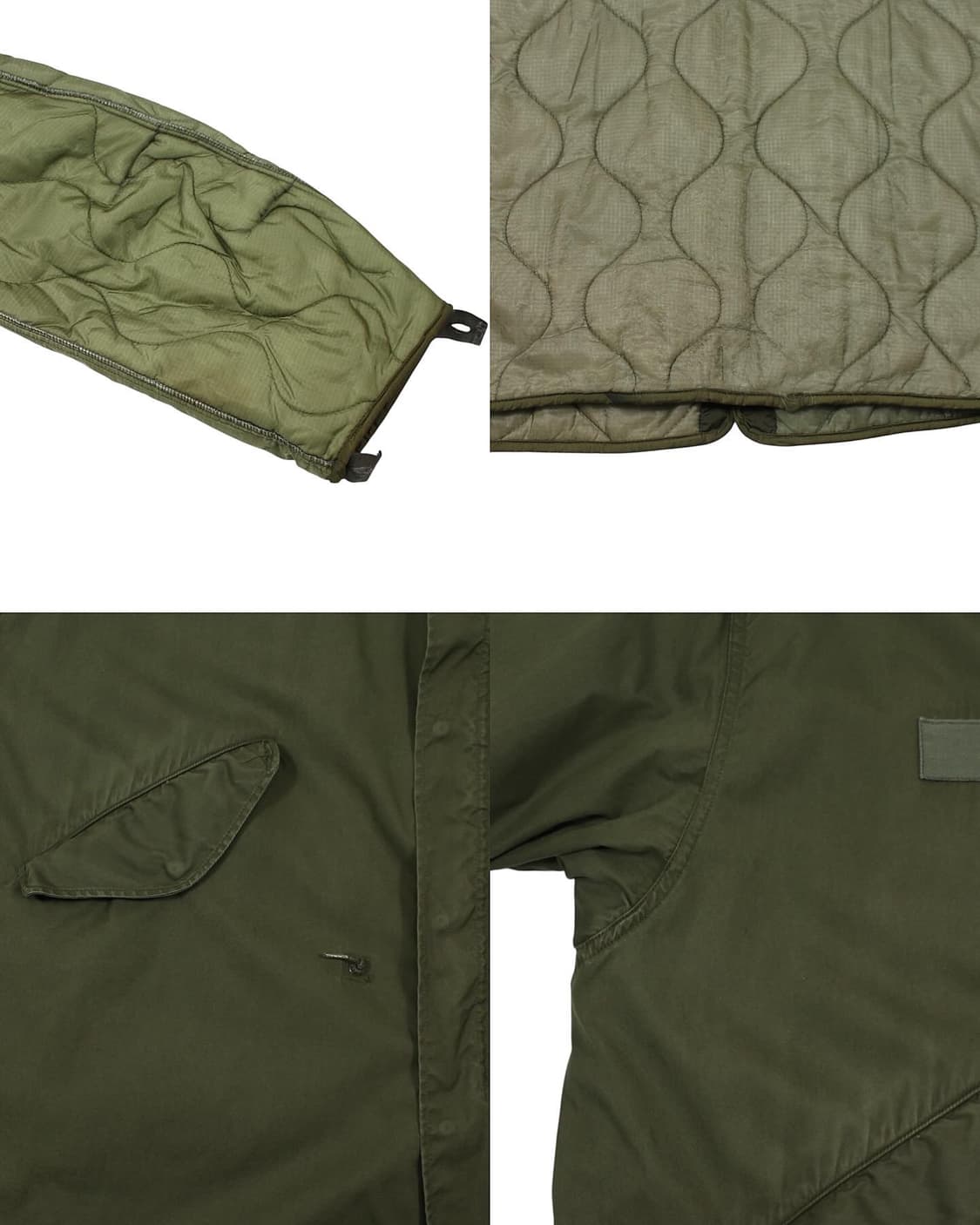 1970s US Army 미군 M-65 피쉬테일 파카 개파카 밀리터리 상품이미지10