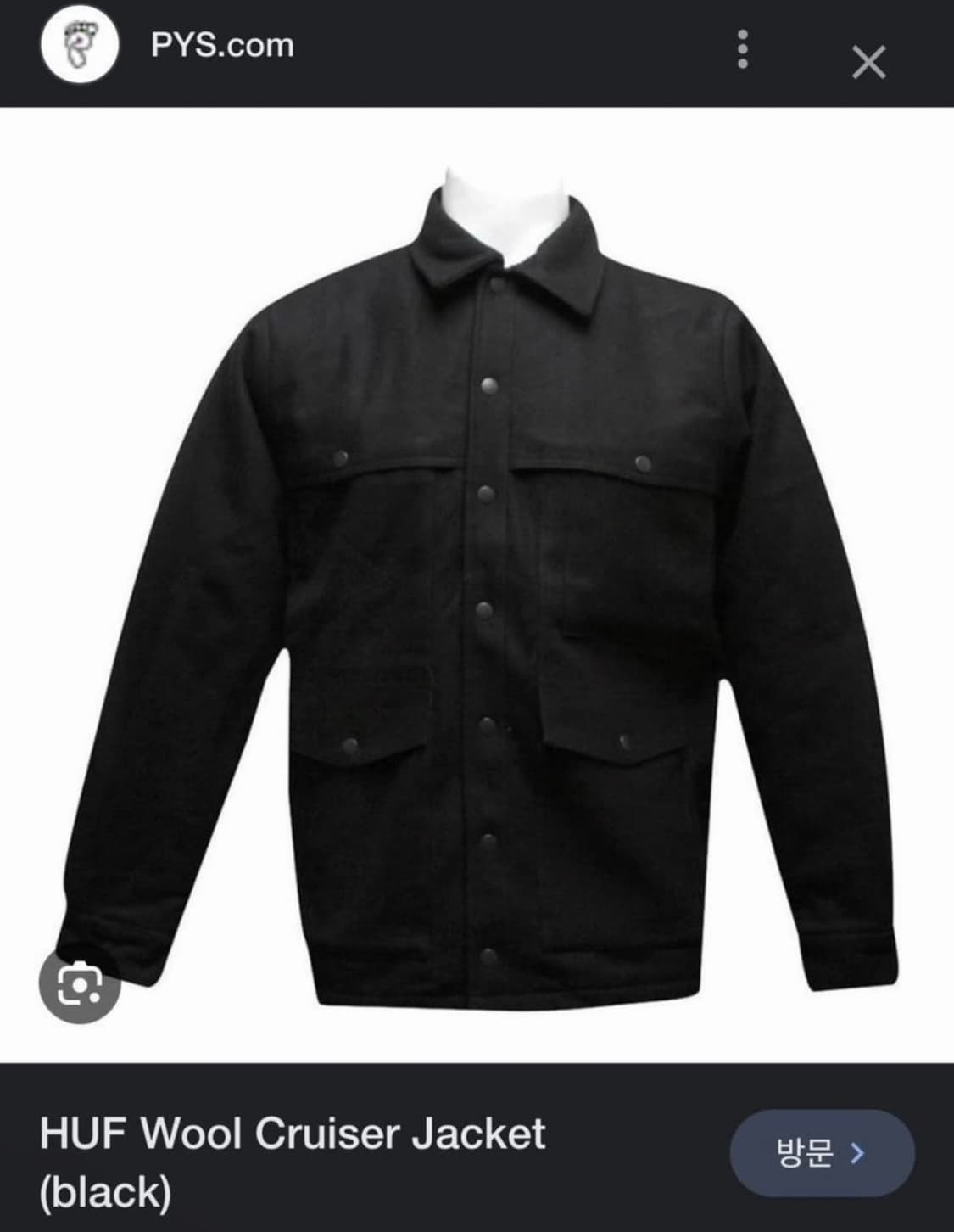 (XLARGE) 허프 12AW 울 크루져 자켓 상품이미지7