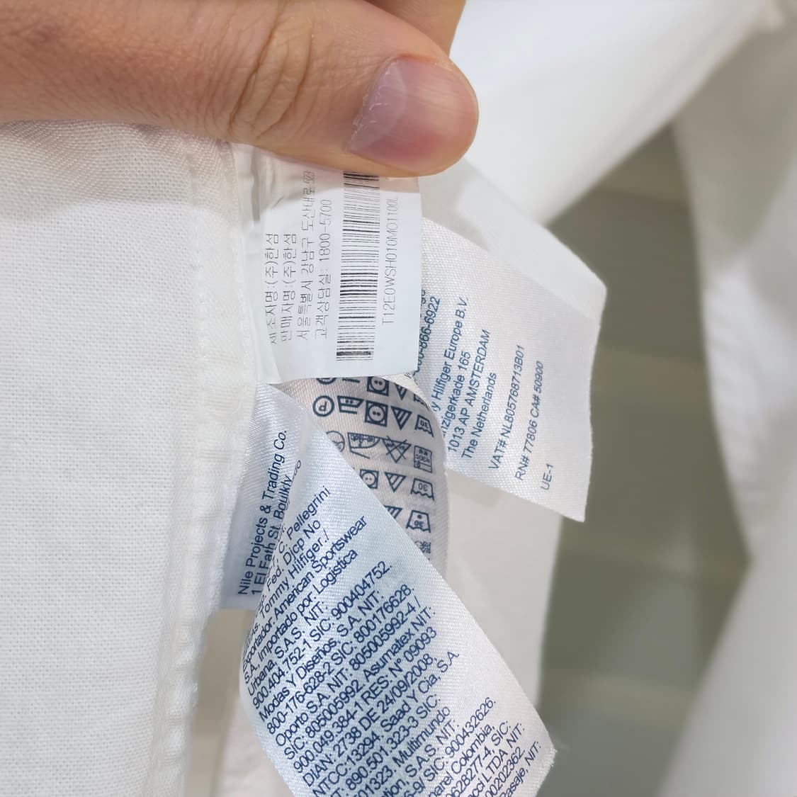 타미힐피거 화이트 셔츠- L 상품이미지10