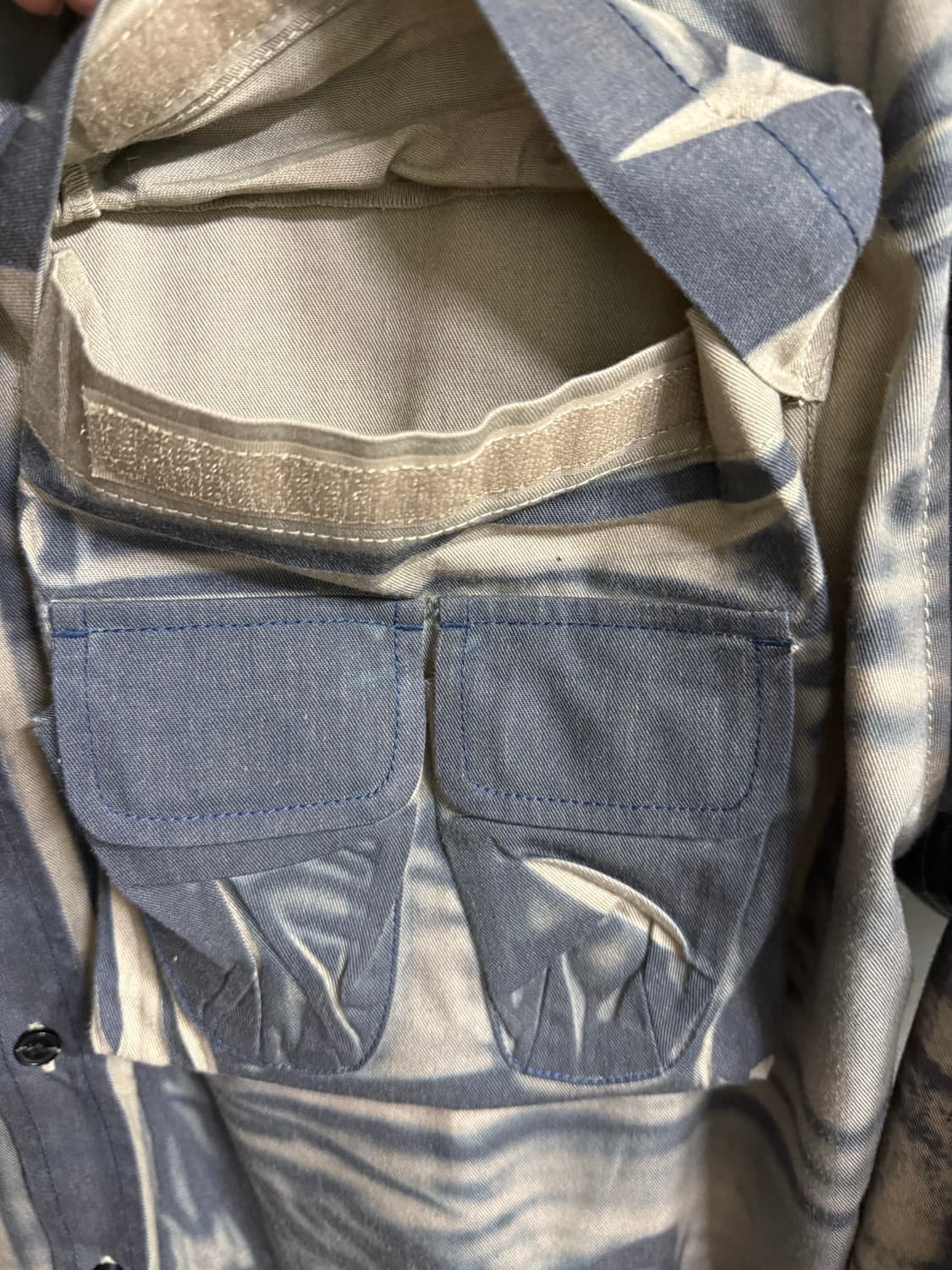 디젤 디스트레스드 셔츠 A121570QHAY 상품이미지5