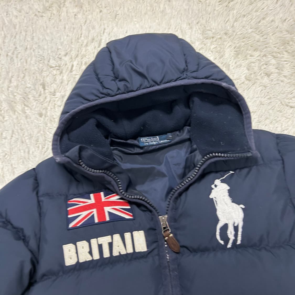 Polo Big Pony Briton Navy Padding 상품이미지5
