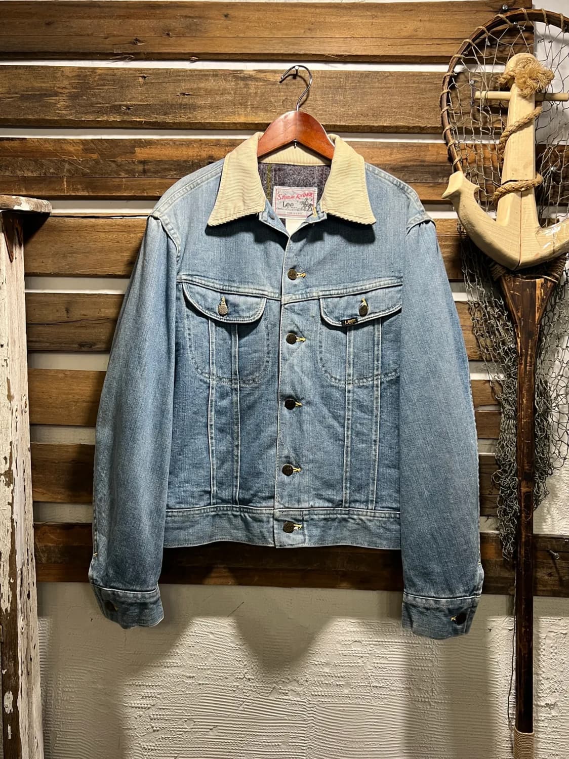 [M]70's Lee USA 스톰라이더 블랭킷 데님 트러커 자켓 R9 상품이미지1