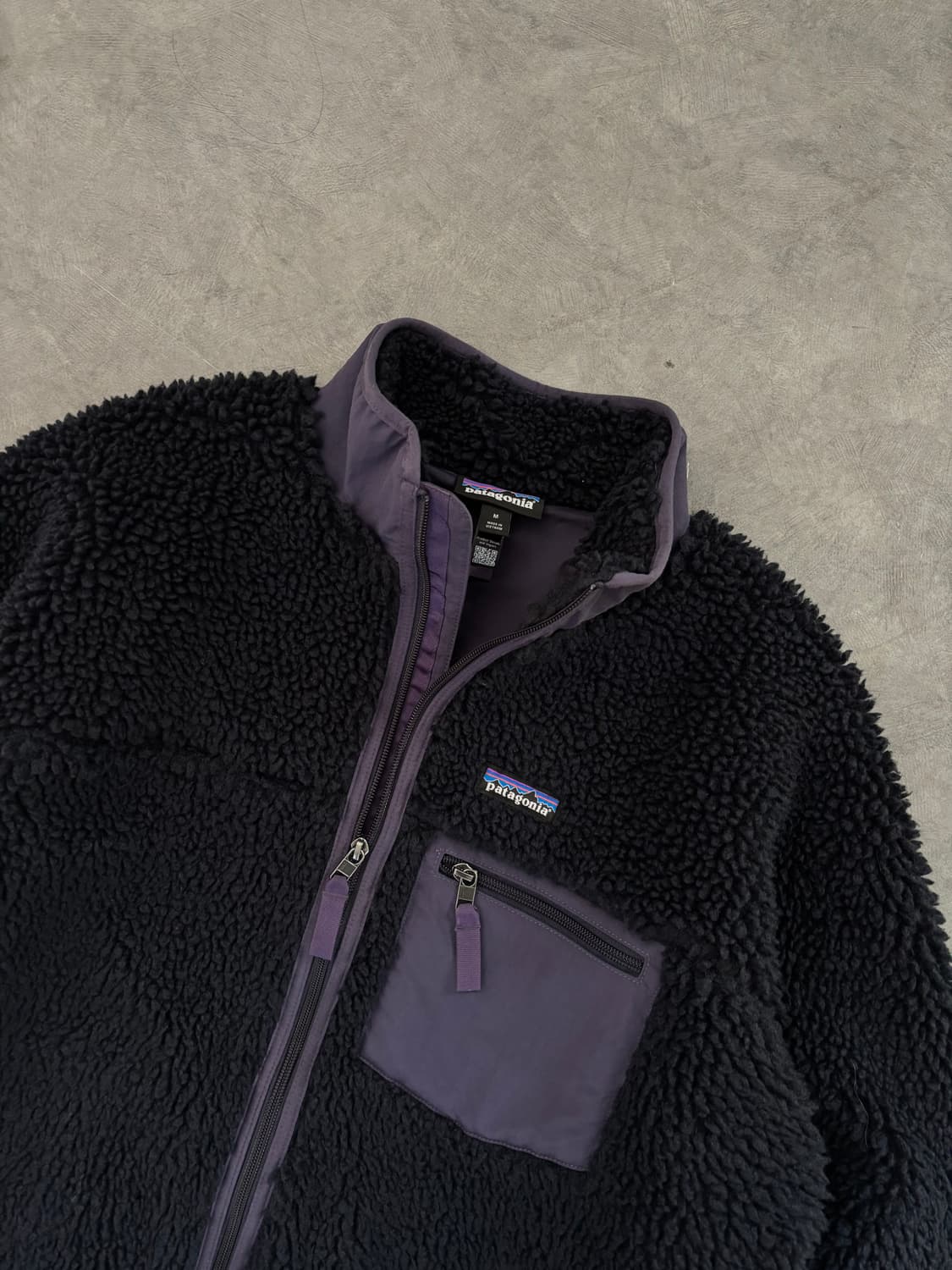 Patagonia 파타고니아 퍼플 컬러 플리스 자켓  상품이미지7