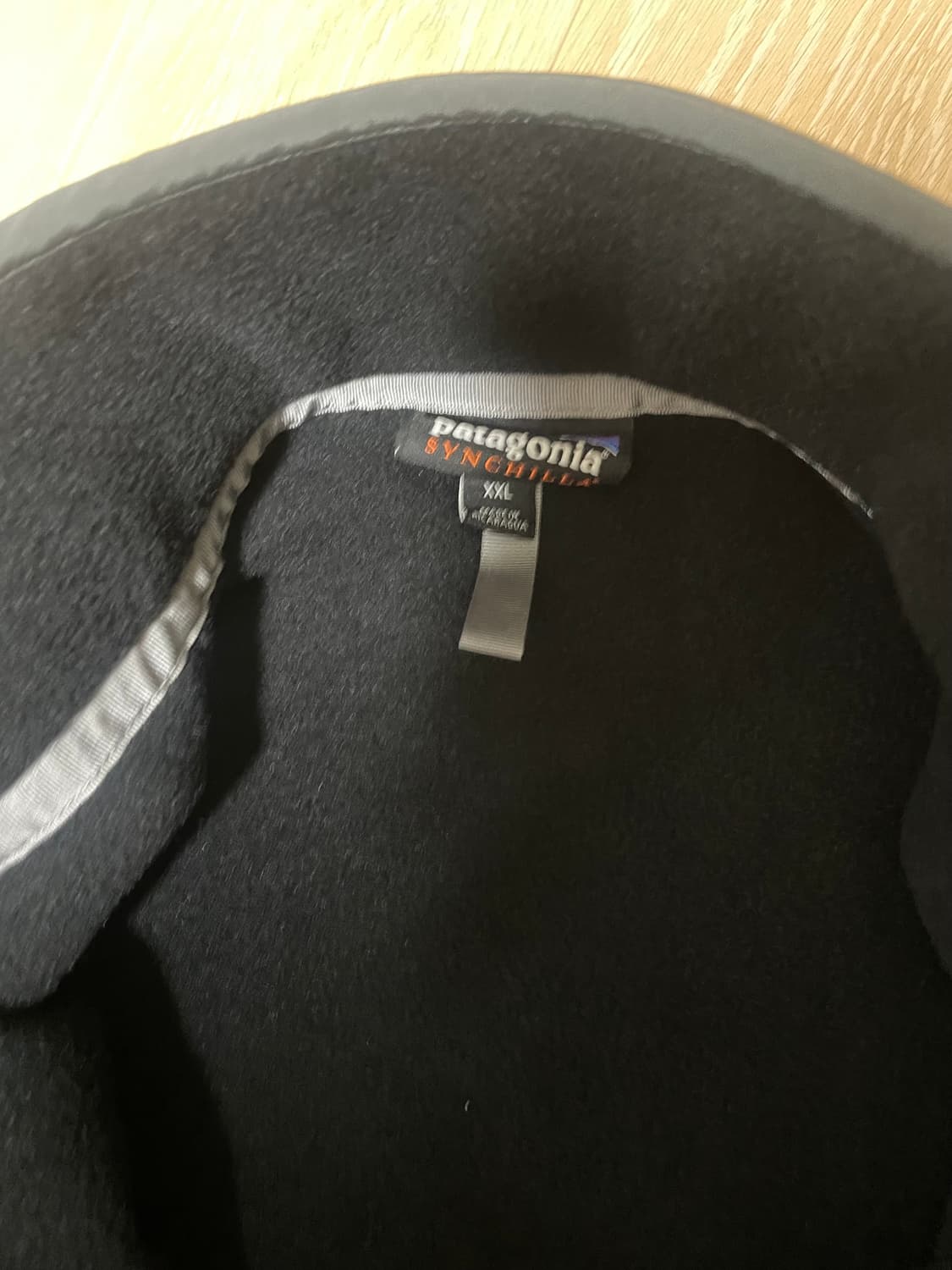 파타고니아 블랙 신칠라 플리스 xxl 거의새것 상품이미지2