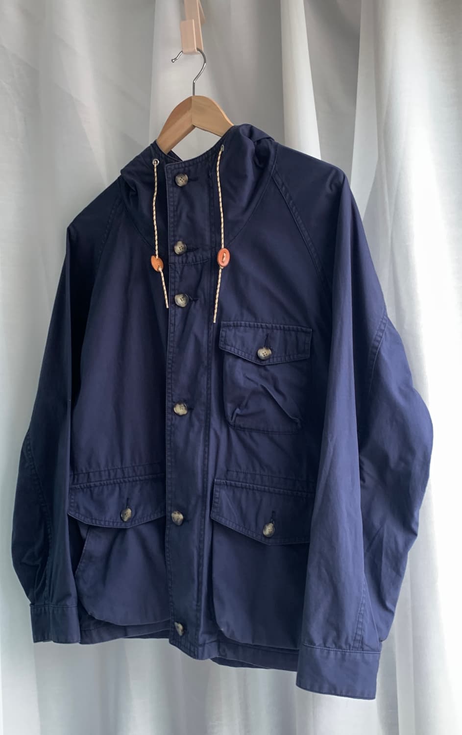 Navy safari jacket 상품이미지1