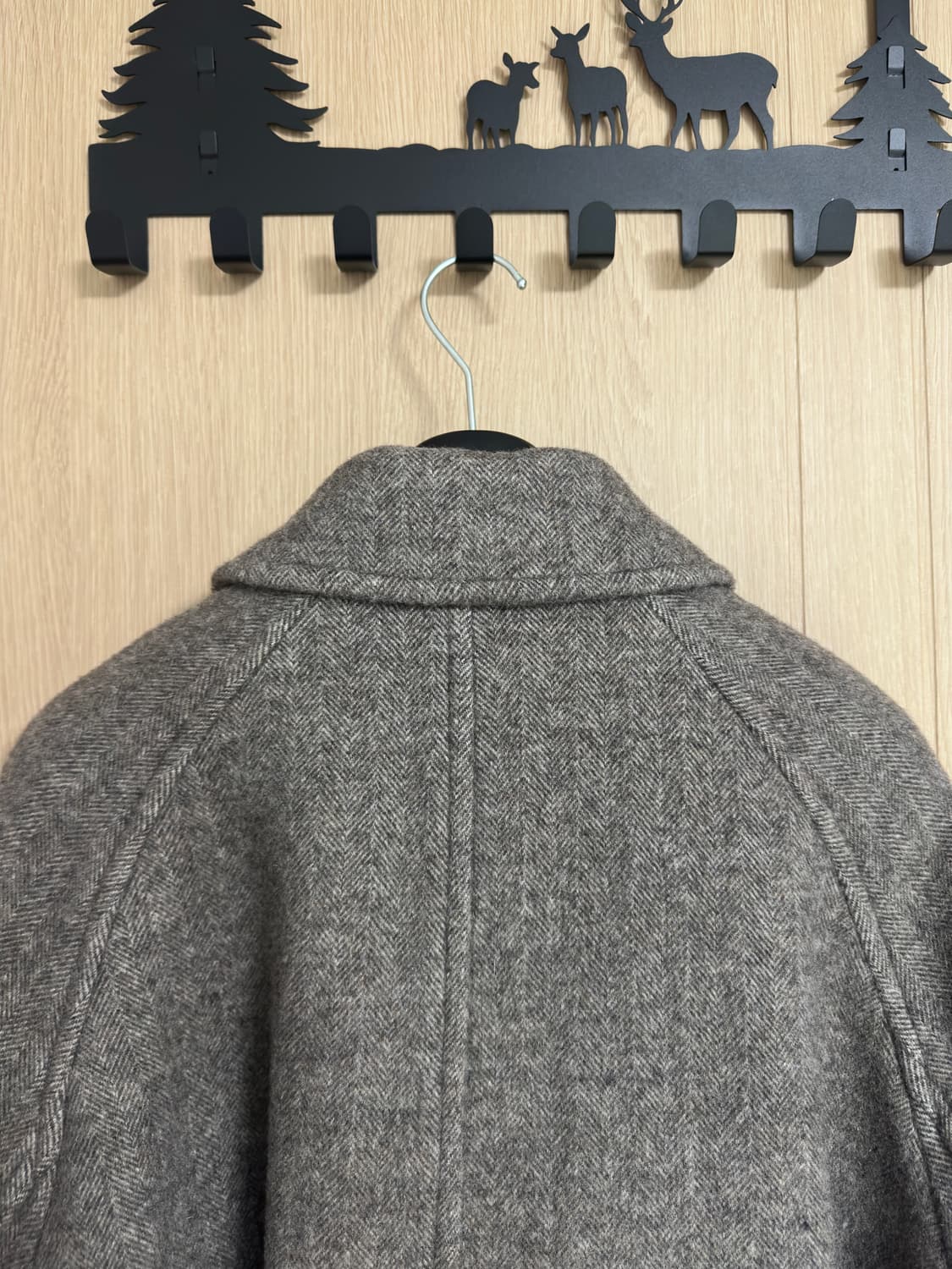 노이어 발마칸 해링본 코트  상품이미지6