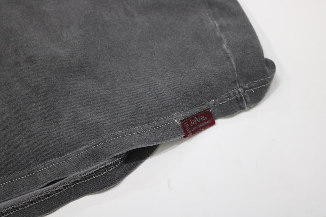 JaVa 자바 클래식 루나 다이나모 투어 피그먼트 차콜 반팔 티셔츠 L 상품이미지5