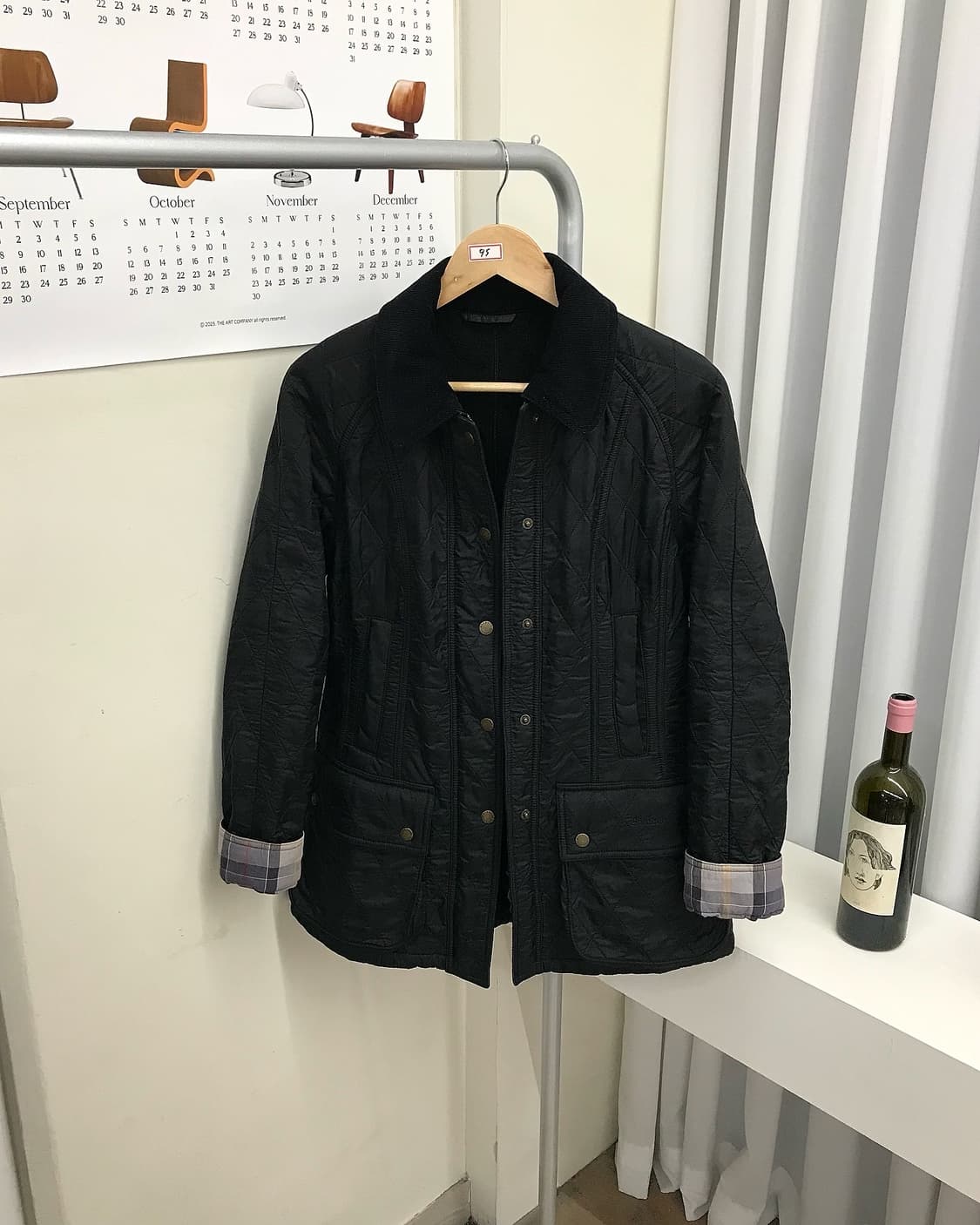 바버 퀼팅 자켓 상품이미지1