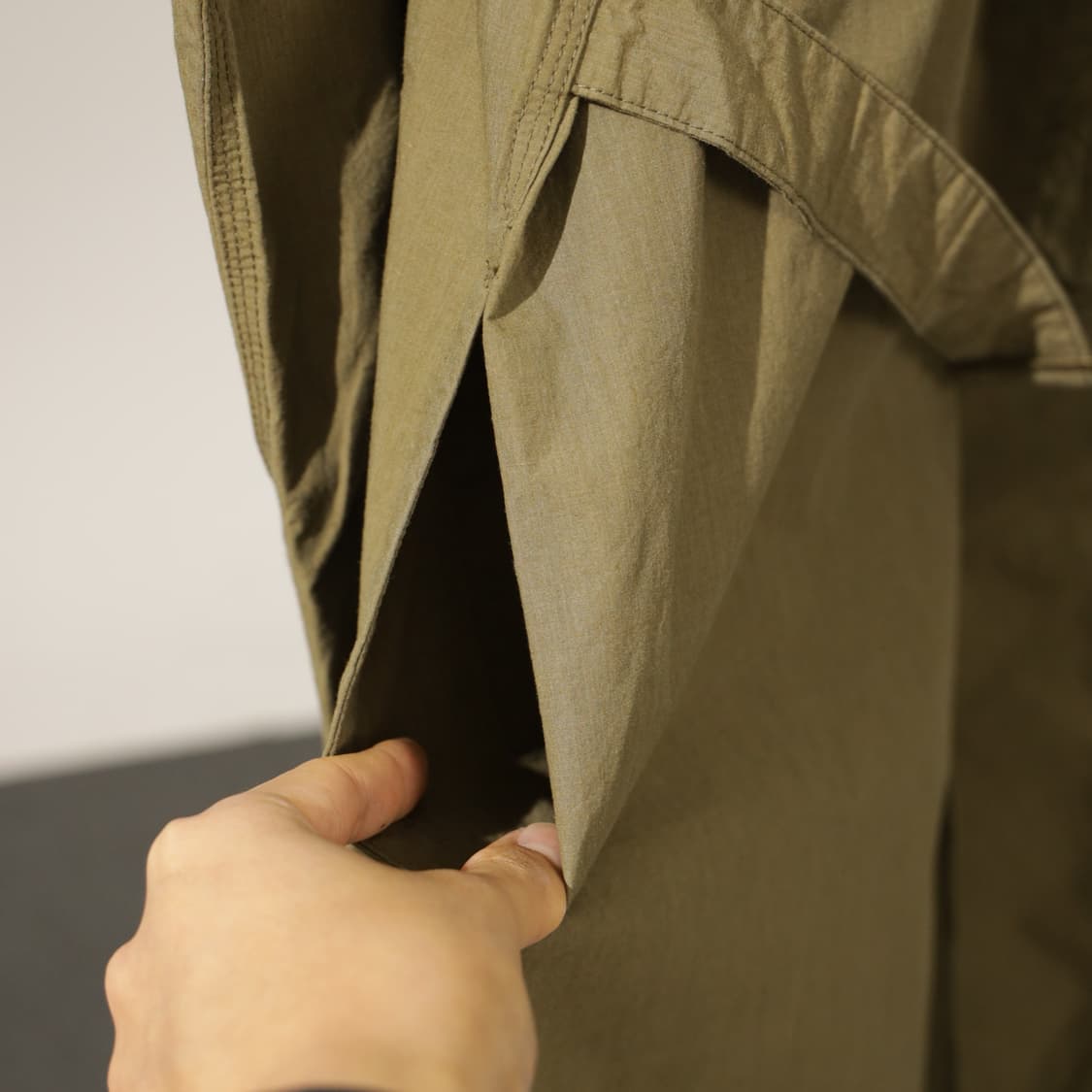 Nigold by united arrows 나일론 싱글 코트 상품이미지10