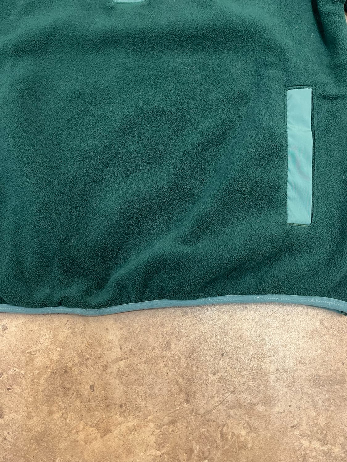 챔피온 버튼 플리스 그린 XS #csz2169 상품이미지6