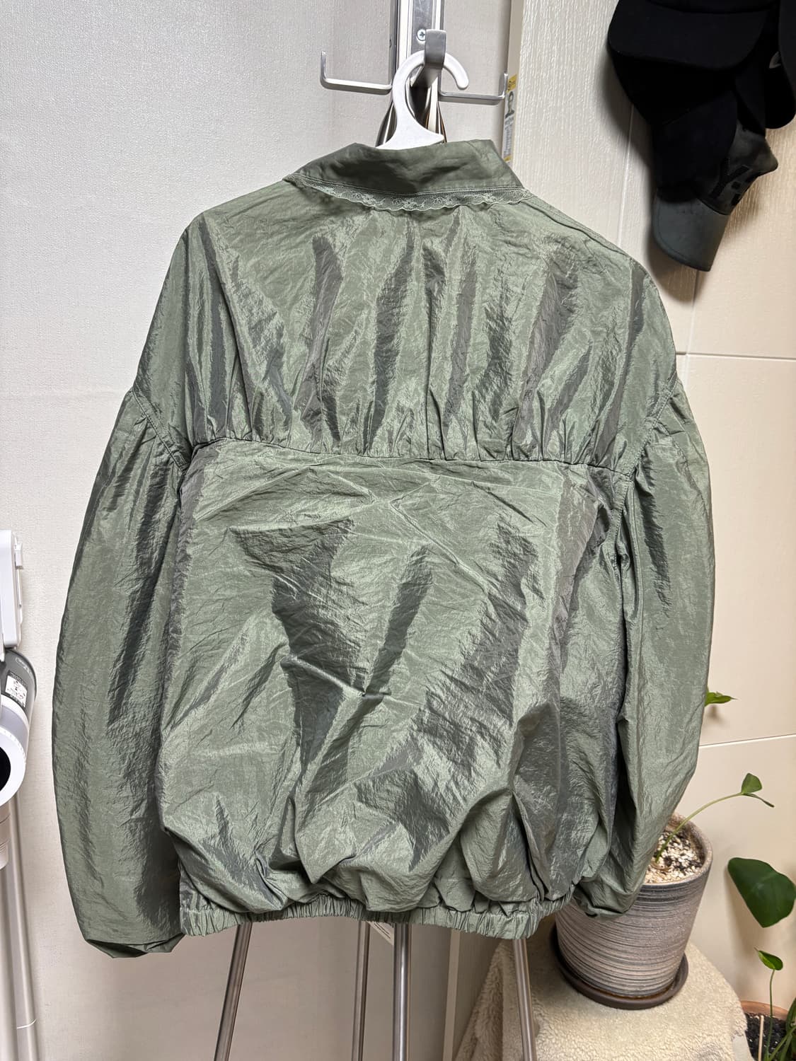 WE11DONE 레이스 봄버  상품이미지5