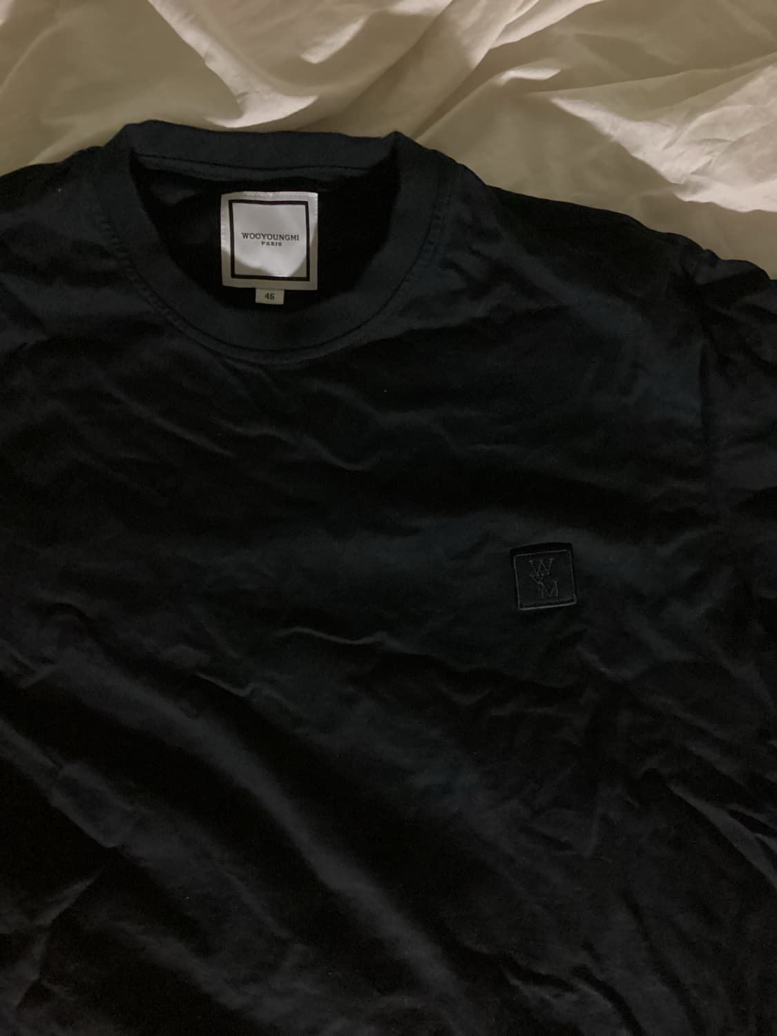 새상품)우영미 백로고 티셔츠 상품이미지4