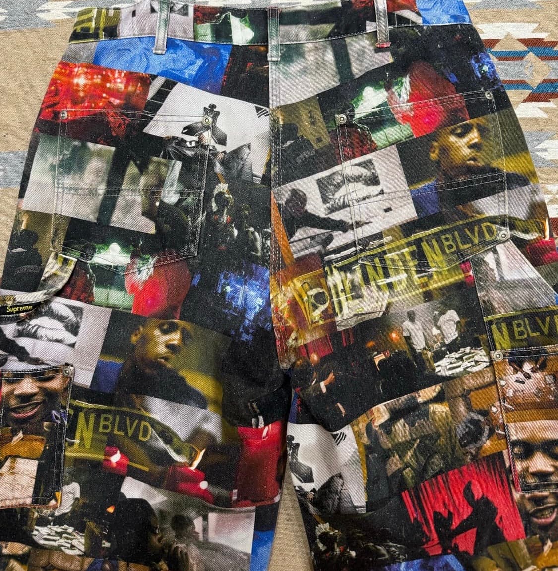 슈프림 Nas & DMX 컬리지 더블니 페인터 팬츠(32) 상품이미지6