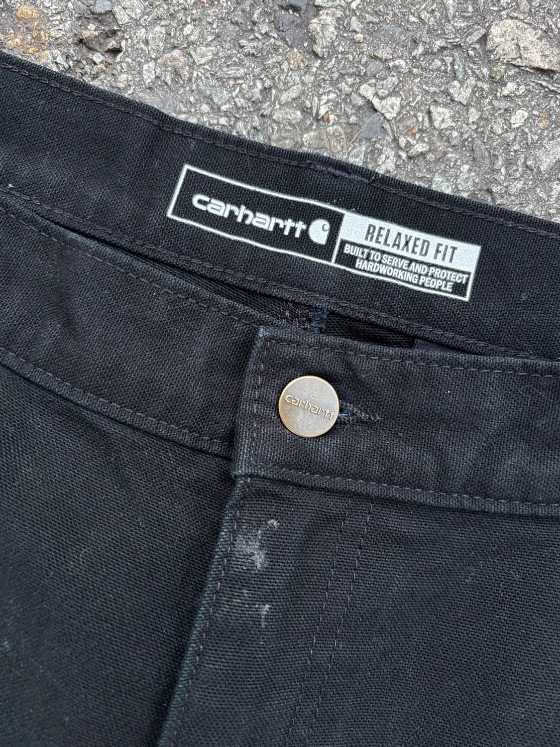 칼하트 더블니 블랙 상품이미지5