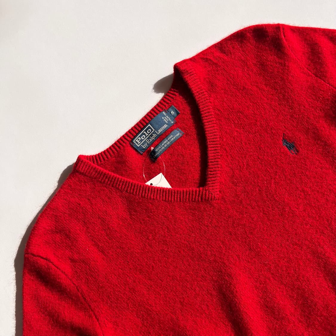 폴로랄프로렌 램스울 브이넥 니트 상품이미지2