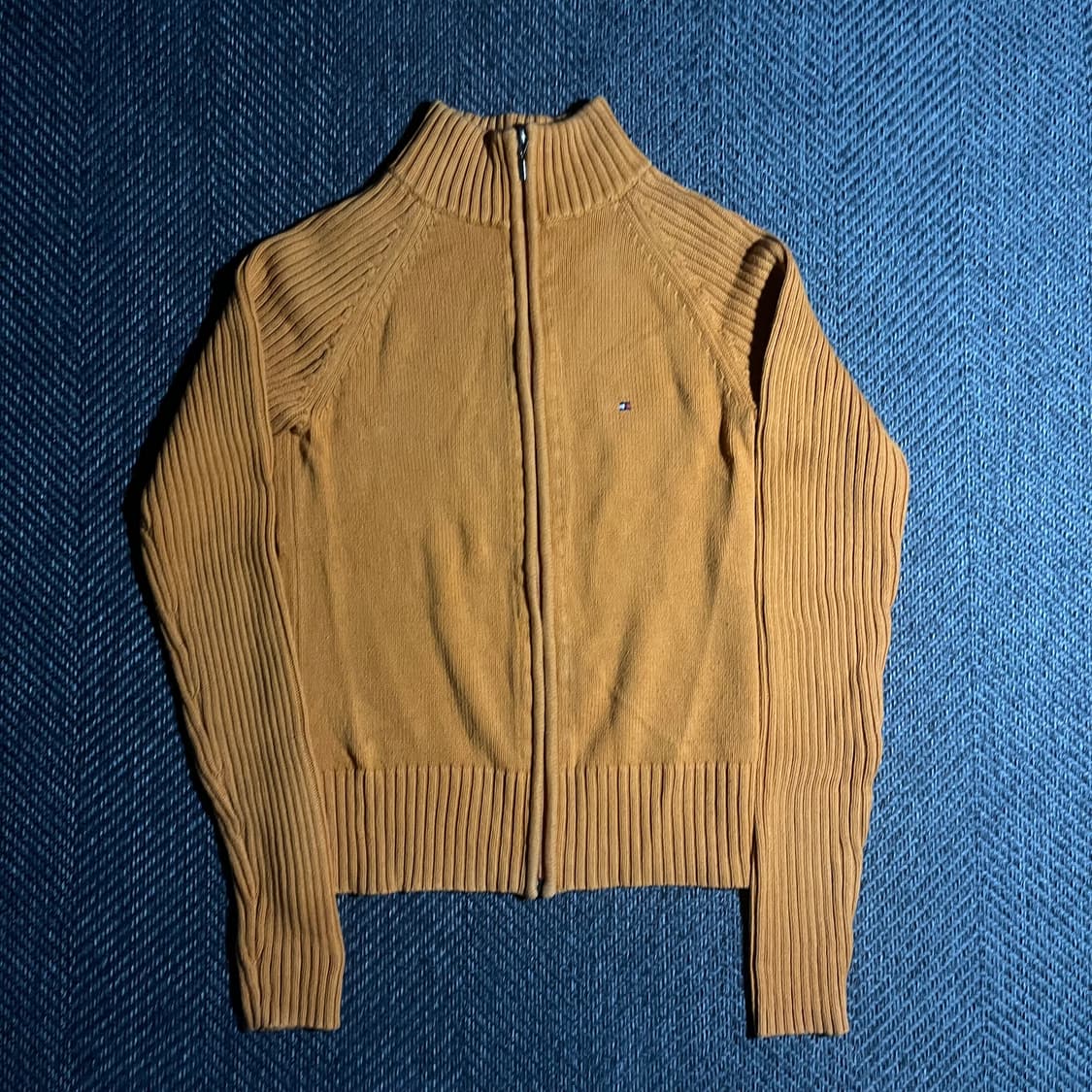 [S] TOMMY HILFIGER 타미힐피거 코튼 니트 집업 상품이미지2