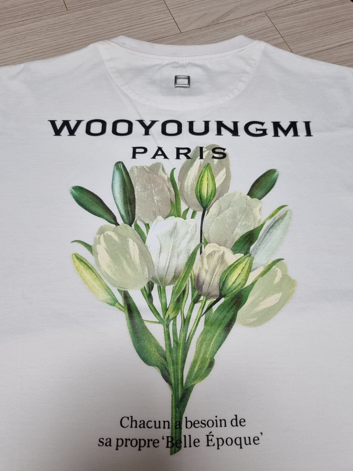 우영미 플라워 백로고 반팔 상품이미지5