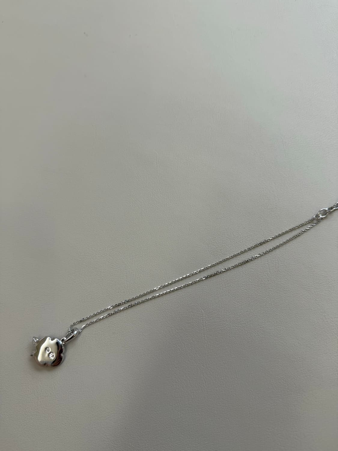 새상품) 스와로브스키 크리스탈 플라워 목걸이 다이아 금 골드 은 제이에스 상품이미지5