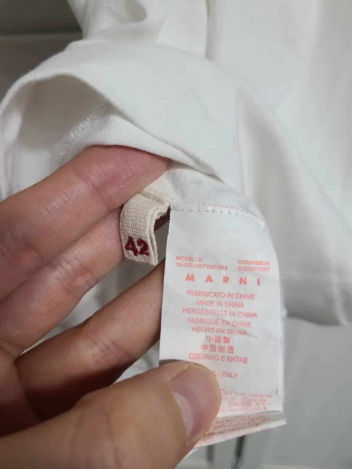 마르니 샐리스마트 콜라보 한정판 티셔츠 상품이미지6