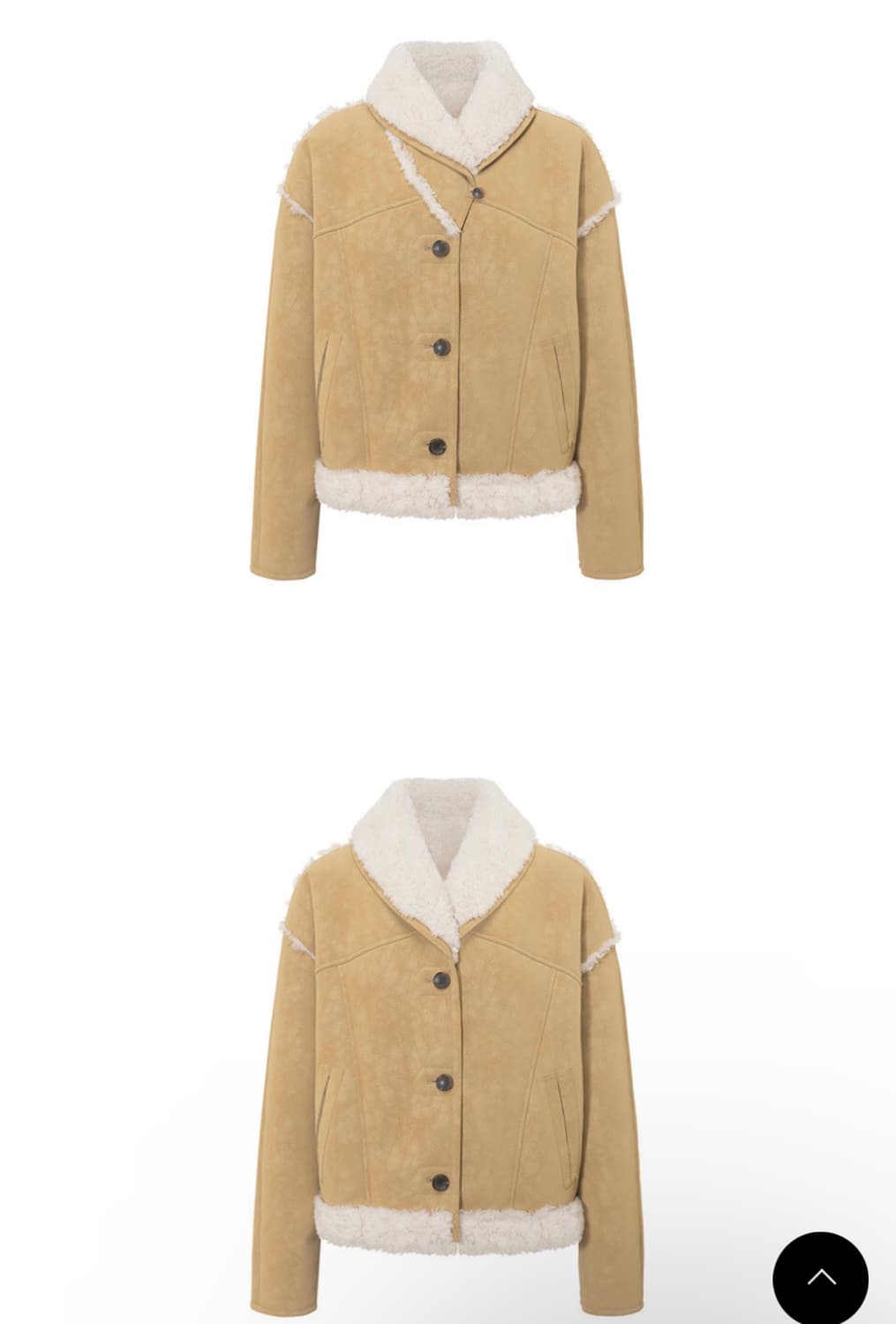 레이브 리버시블 무스탕 상품이미지3