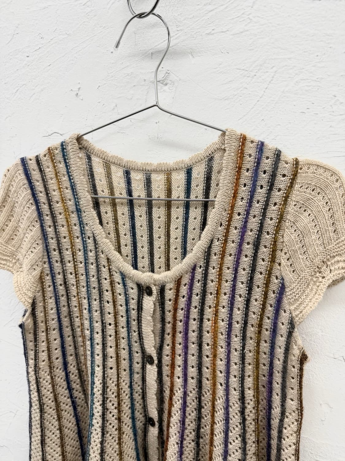 bell house 페플럼 니트 가디건 상품이미지2