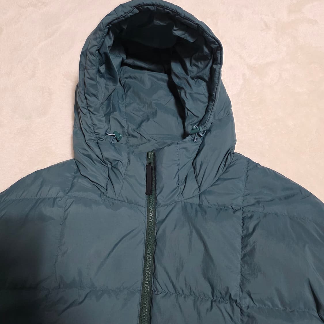 (XL)커버낫  RDS 커버라이트 후디 다운 패딩 그린 상품이미지2