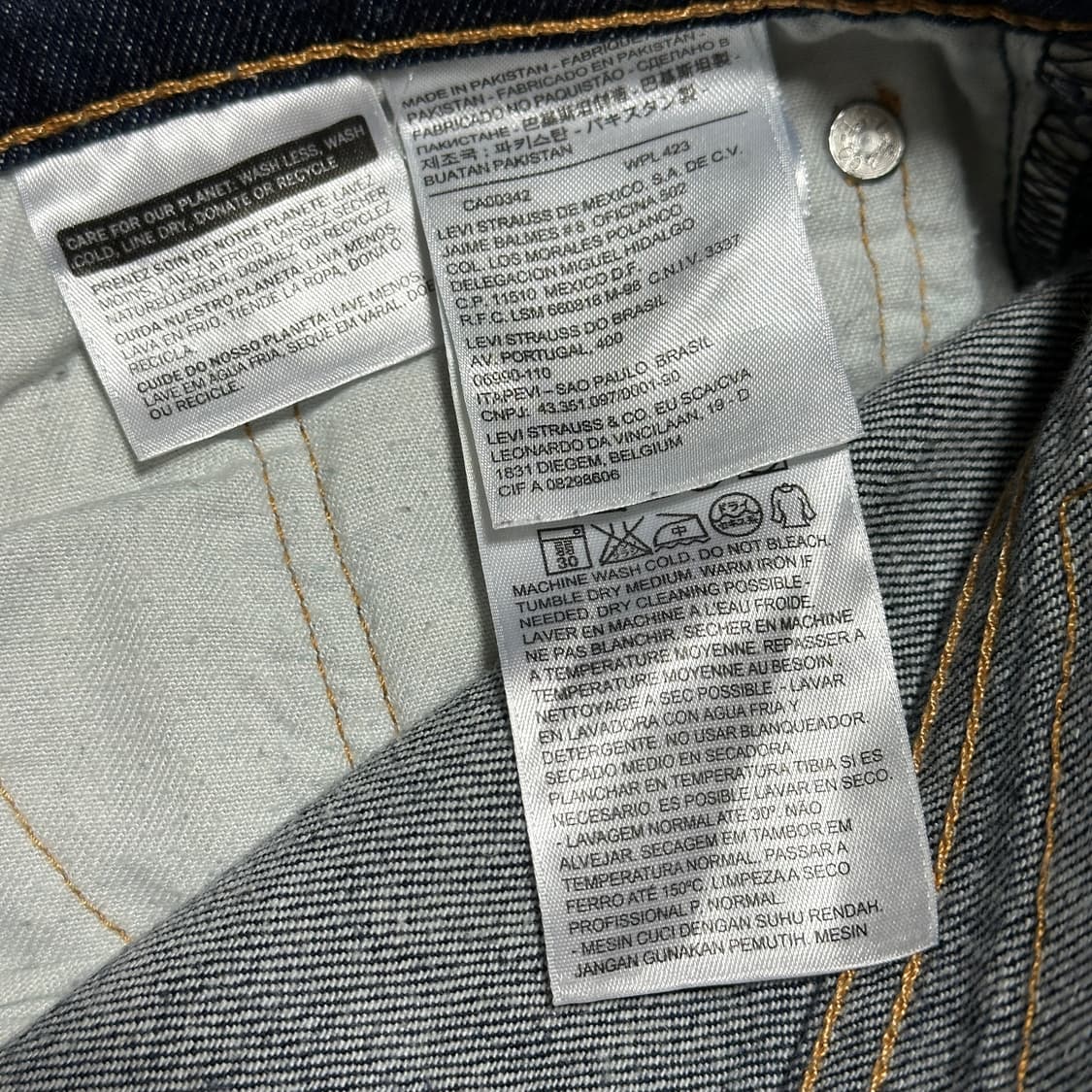 리바이스 513 데님 팬츠 상품이미지7