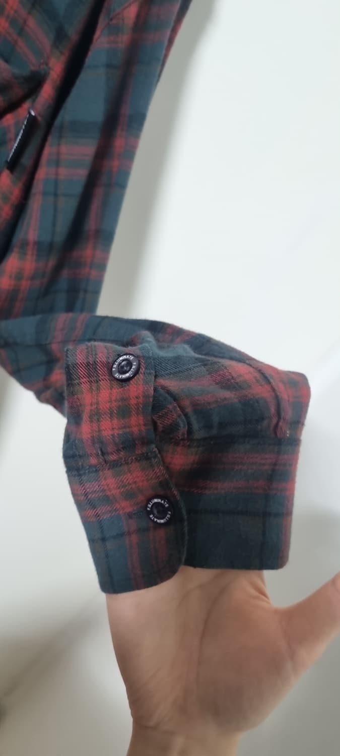 필루미네이트 체크셔츠 M 상품이미지6