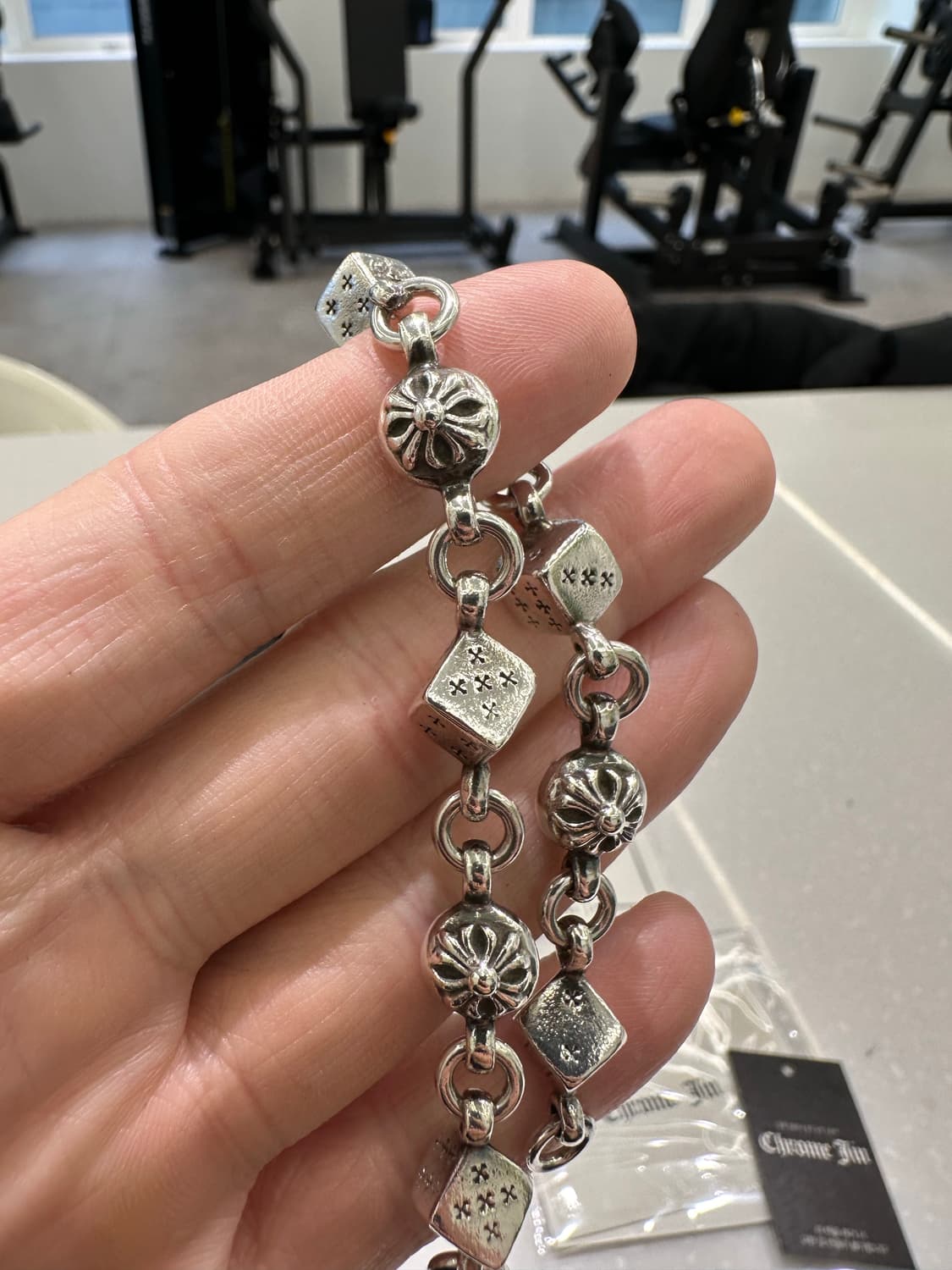 9링크 크롬하츠 다이스 팔찌 상품이미지3