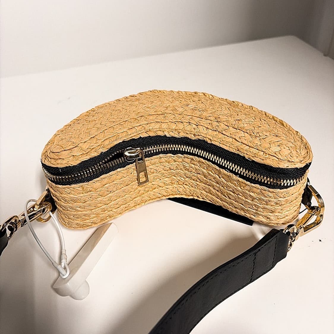 (정품/새상품) 메종 미쉘 여성 내추럴 라피아 숄더백 상품이미지4