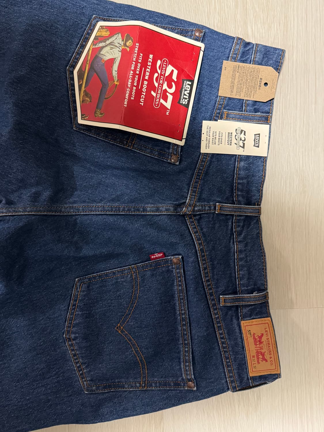 리바이스 537 중청 32x32 상품이미지3