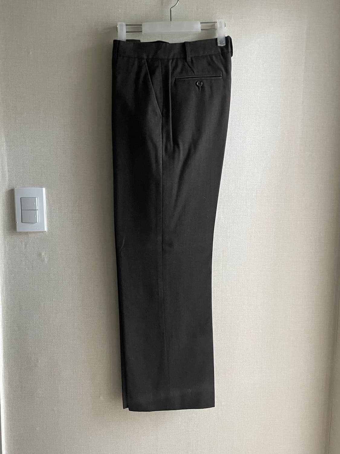 마가렛호웰 울 슬랙스 다크올리브 30 상품이미지4