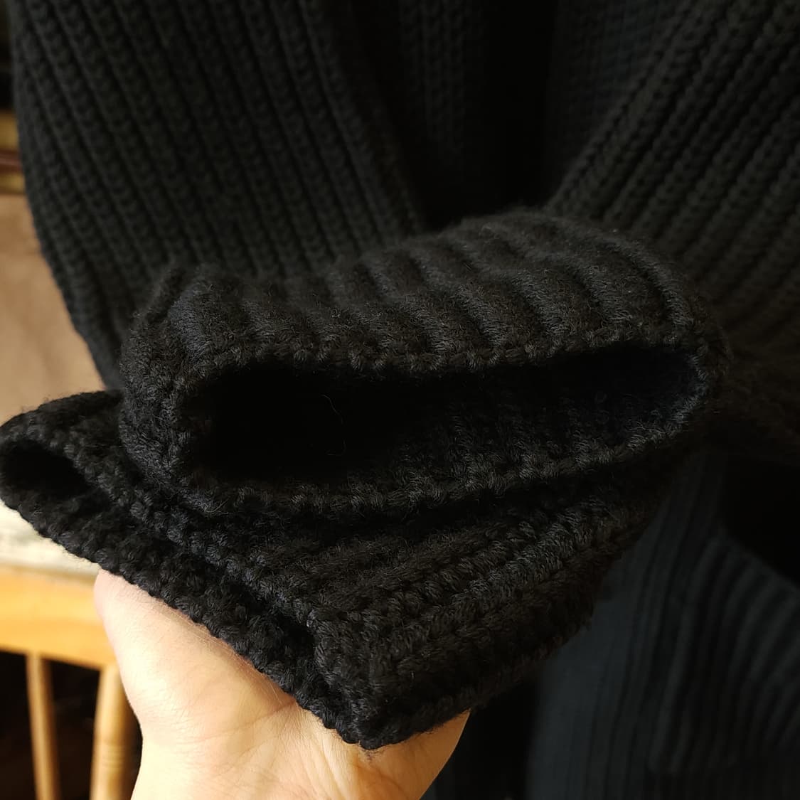 90s 폴로 스포츠 헤비울 더플코트 니트코트 빅사이즈 105 상품이미지7